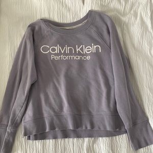 Calvin Klein crew neck sweatshirt, slightly worn